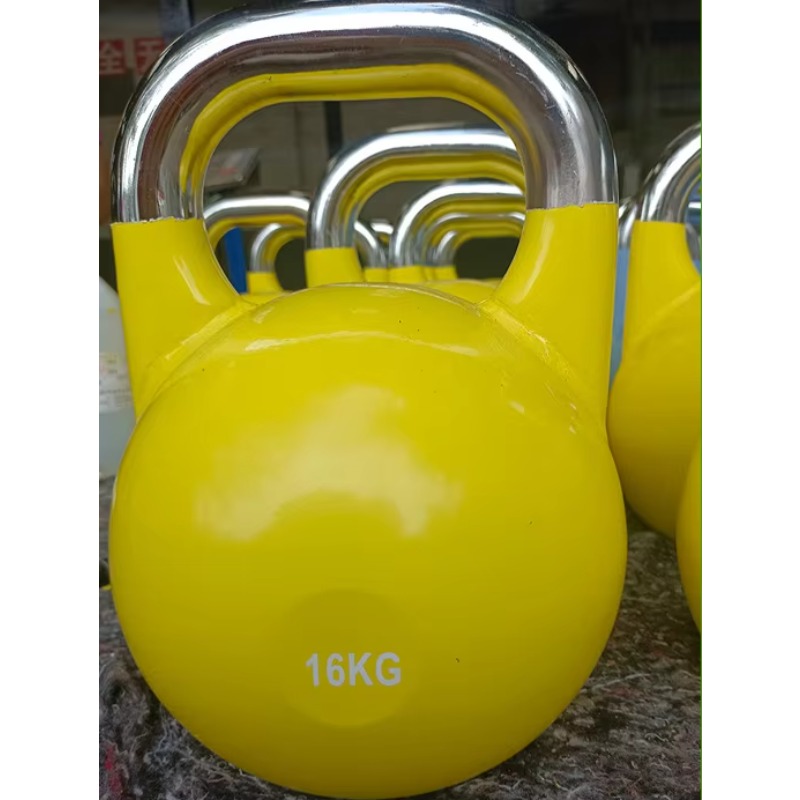 Crossfit Training - Profesyonel Çelik Yarışma Kettlebell'i (CrossFit ve