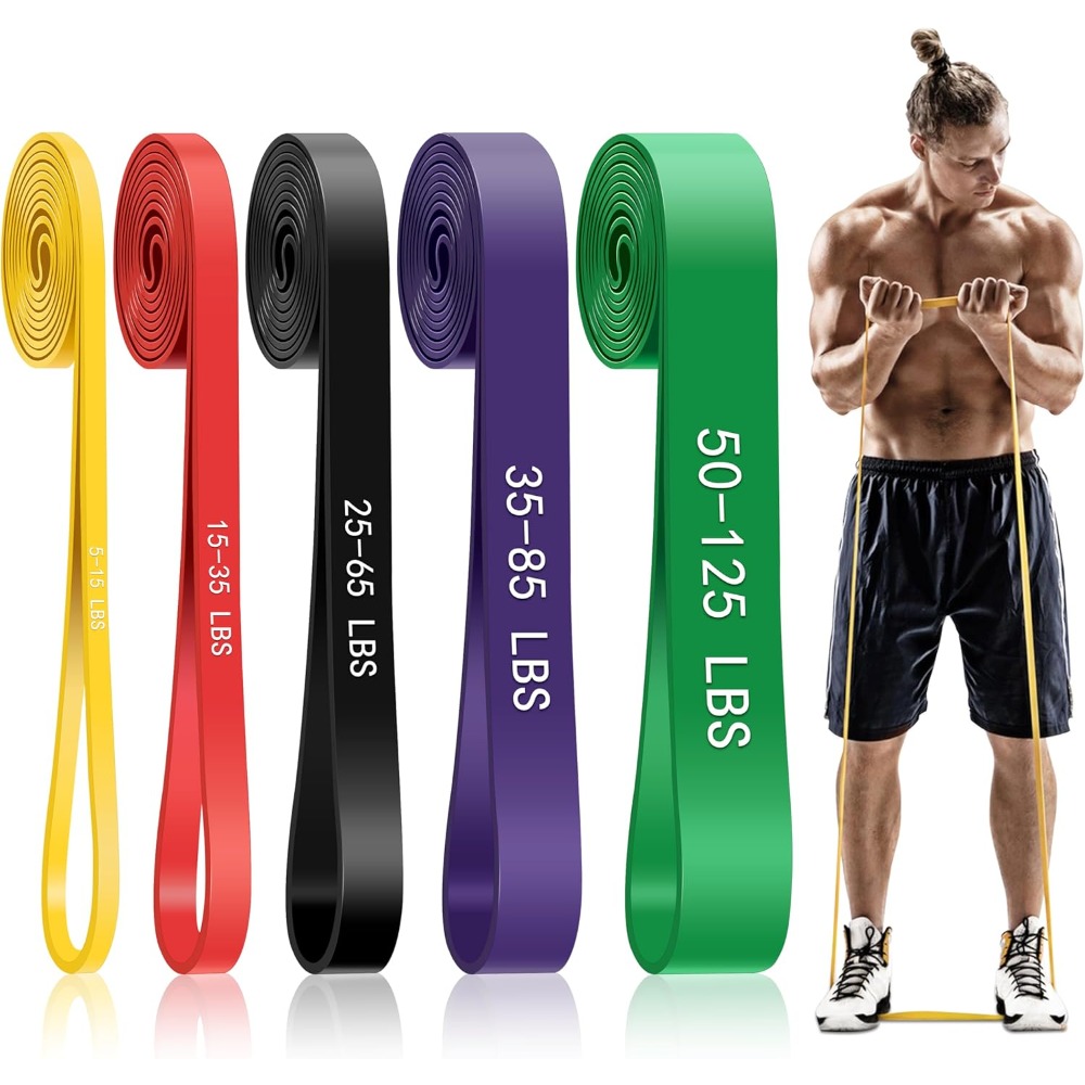 Pull Up Assist Band - Çekme Hareketi Destek Bantları, 5 Seviyeli