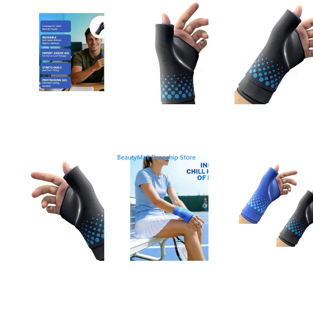 Wrist Wrap Support - 40JD Yeniden Kullanılabilir Sıcak Soğuk Jel