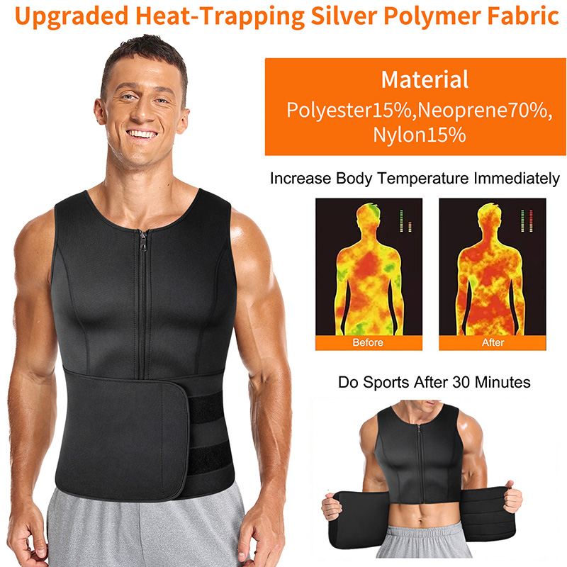Erkekler Neopren Sauna Fermuar - Crossfit Weight Vest incelemesi ve fiyatı